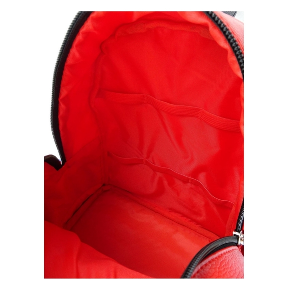 Marvel Spiderman Red Bear Mini Backpack w/air pod case NWT! - Picture 4 of 5